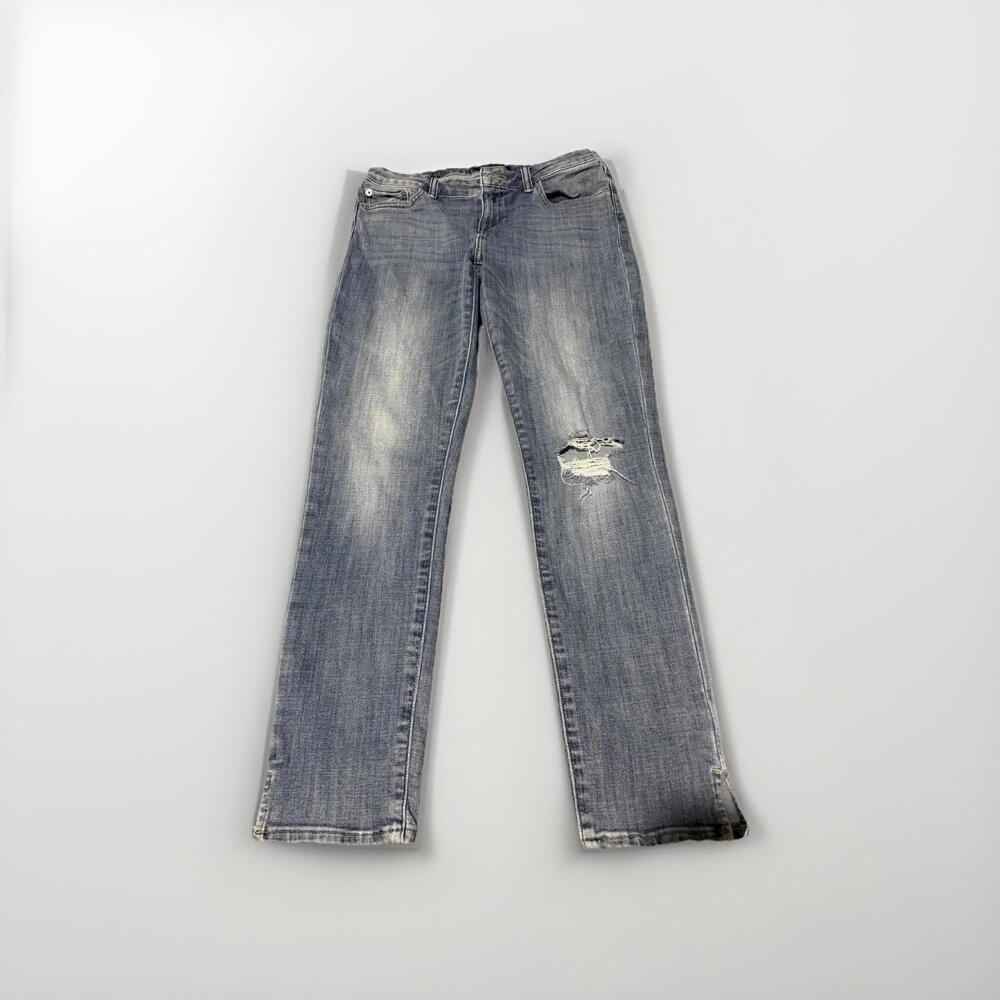 Lucky‎ Brand Lolita Skinny Jeans Women’s 6x28 Blue Distressed Stretch Denim